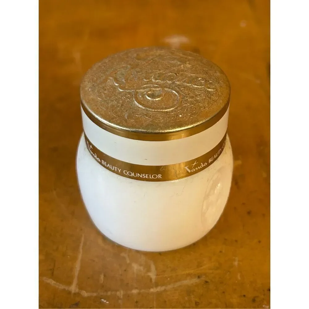 Vintage Gay Romance  Vanda Empty Cream Sachet Bottle Jar (8287)